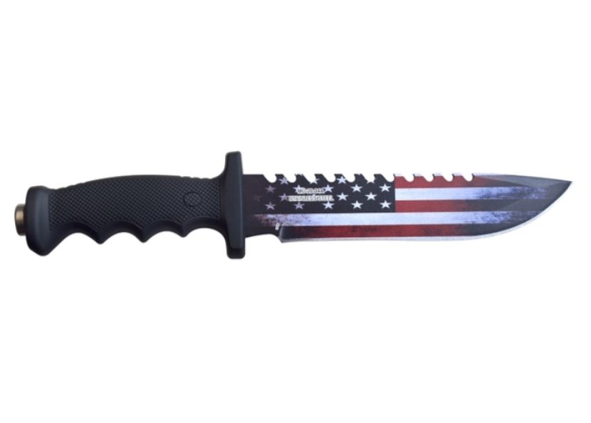 US Flag Bowie Knife | Master USA - Master USA at Uppercut Tactical